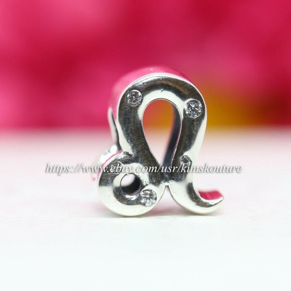 Pandora Sparkling Leo Zodiac Charm 798414C01 - Picture 3 of 4